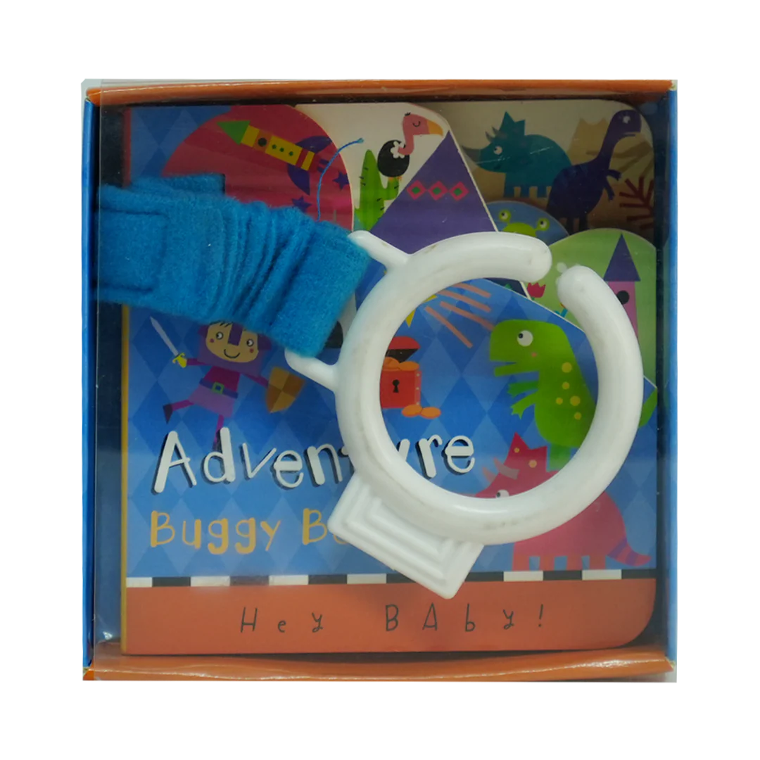 Adventure Buggy Book - Die Cut Board Book