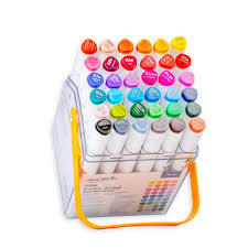 Double-Ended Art Markers Case Of 36pcs Mont Marte