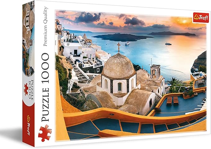 Puzzles -  1000  - Fairytale Santorini   500 px