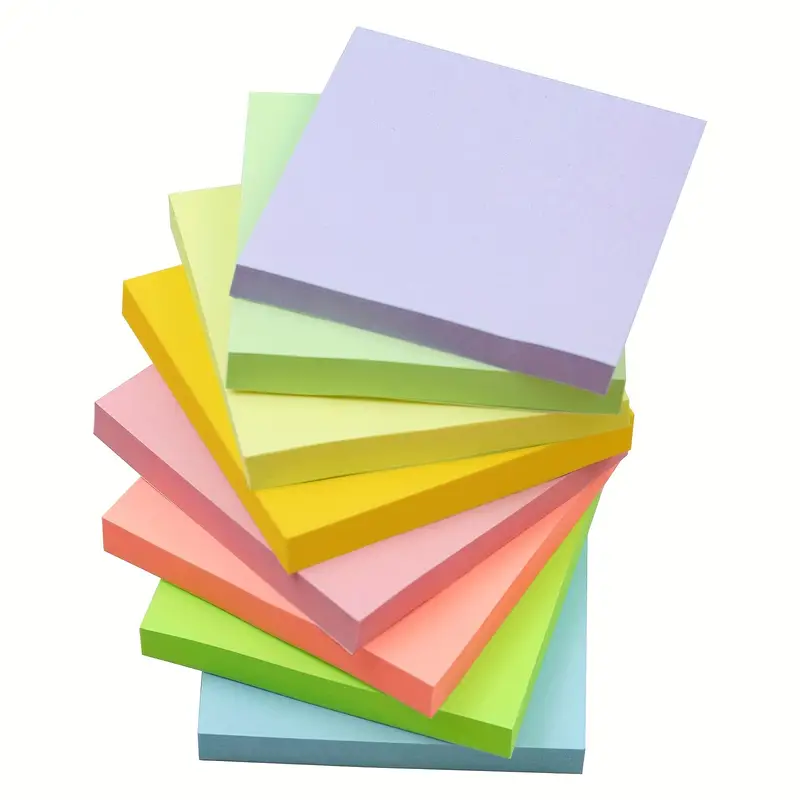 Sticky Notes Shapes 100Sheets Pastel BKESNS