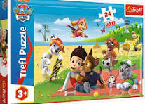 Puzzle 24 Maxi Fun on the blanket Viacom PAW Patrol Trefl 14346