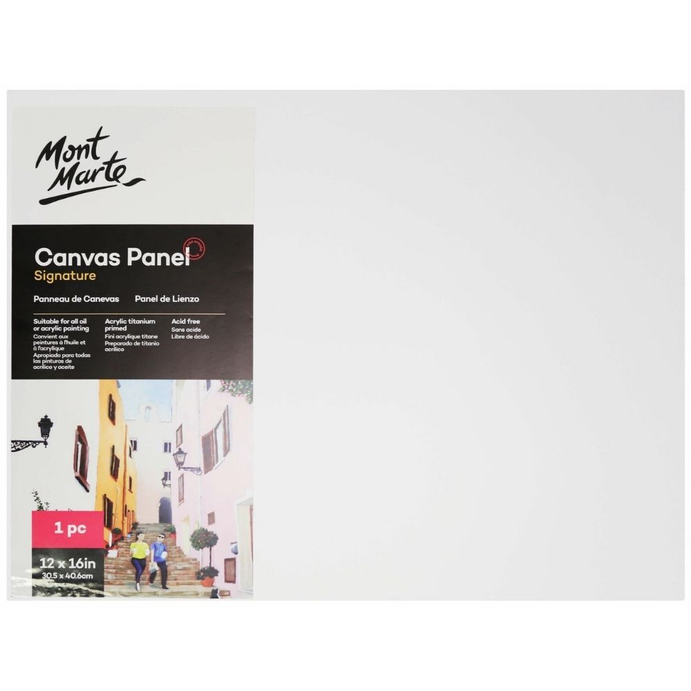 Canvas Panel 30.5x40.6cm Mont Marte