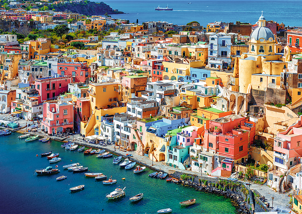 Puzzles 500pcs Procida Campania Italy Trefl 37477