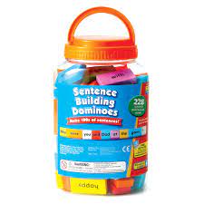 Sentence Building Dominoes LEARNING RESOURCES 2943