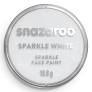 SNZ SPARKLE FACE PAINT 18ML POT SPARKLE WHITE