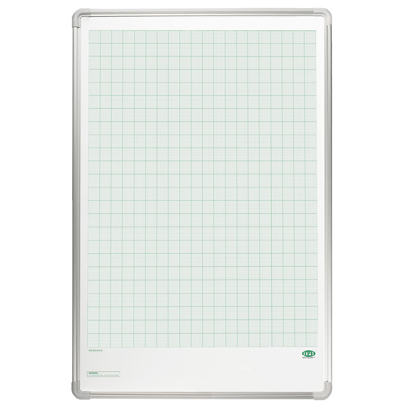 Graph Board Magnetic 900mm x 1200mm (4x4cm) TPE 1304