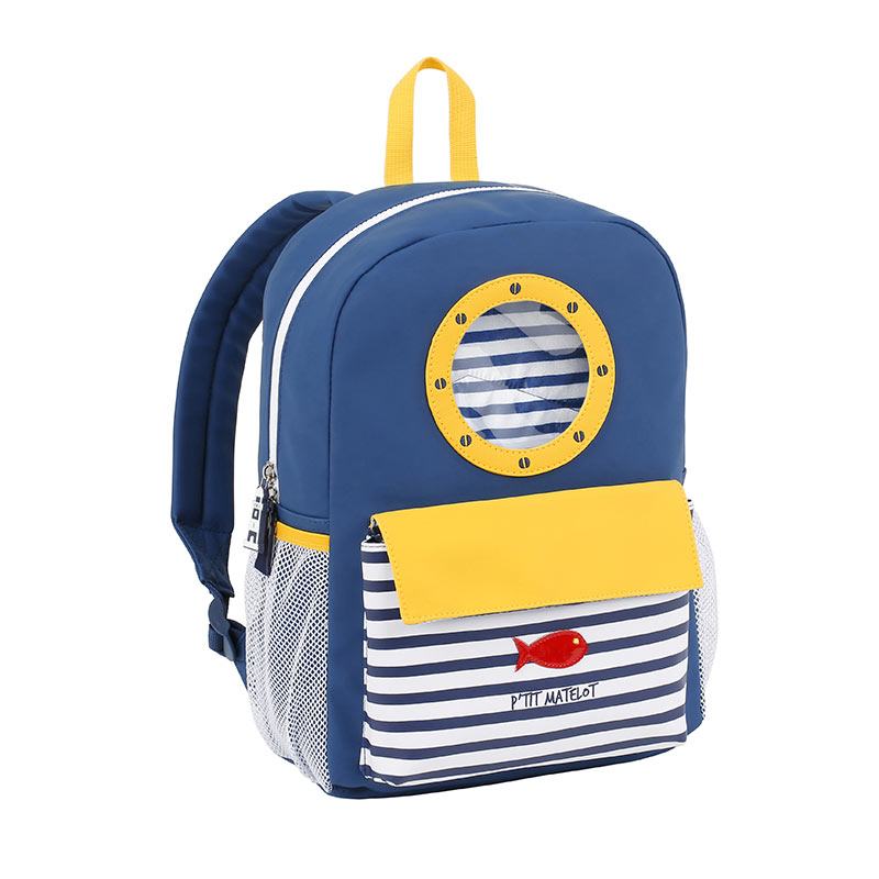 Sac A Dos Petit Matelot Bleu/Jaune