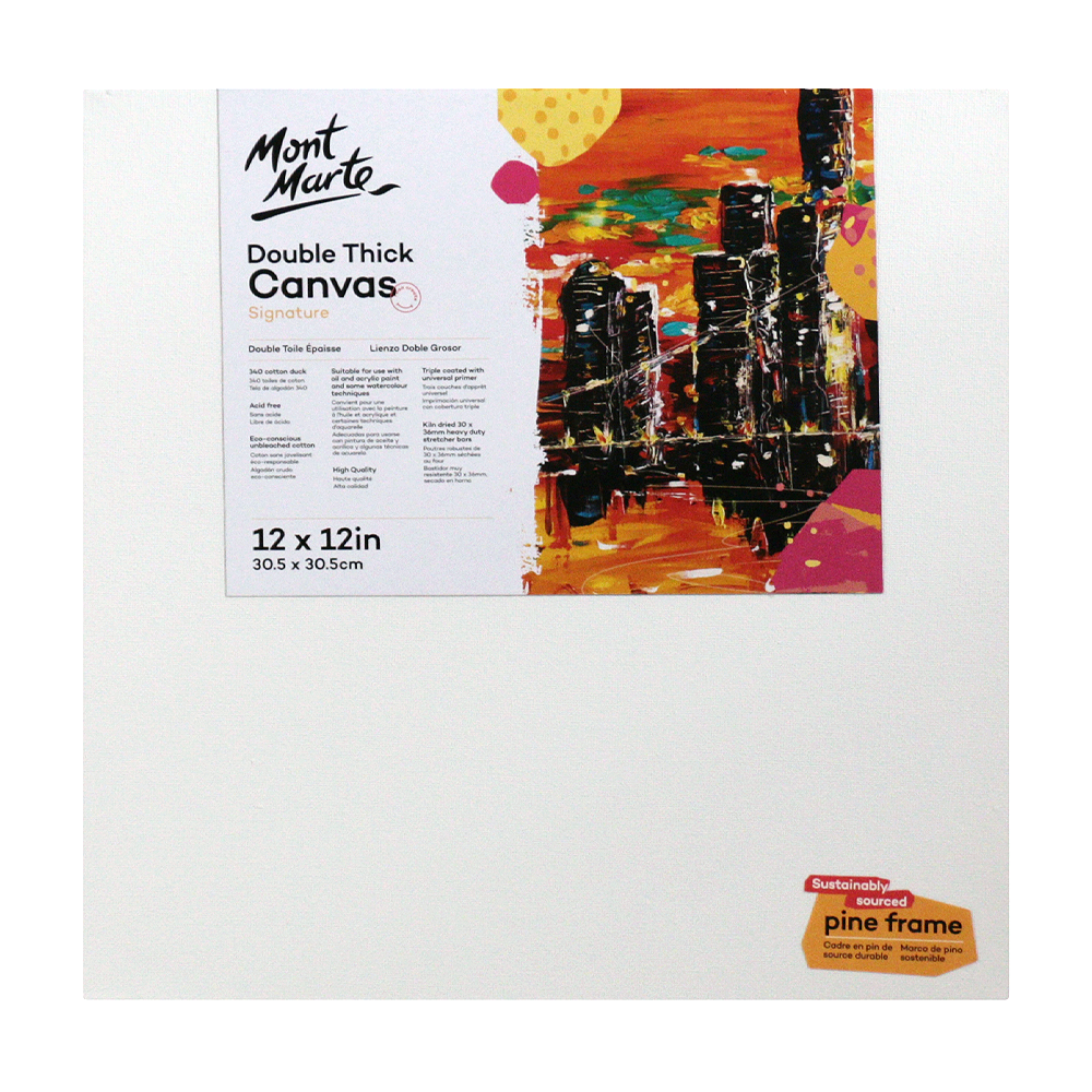 Canvas Studio Deep Edge 30.5x30.5cm Mont Marte