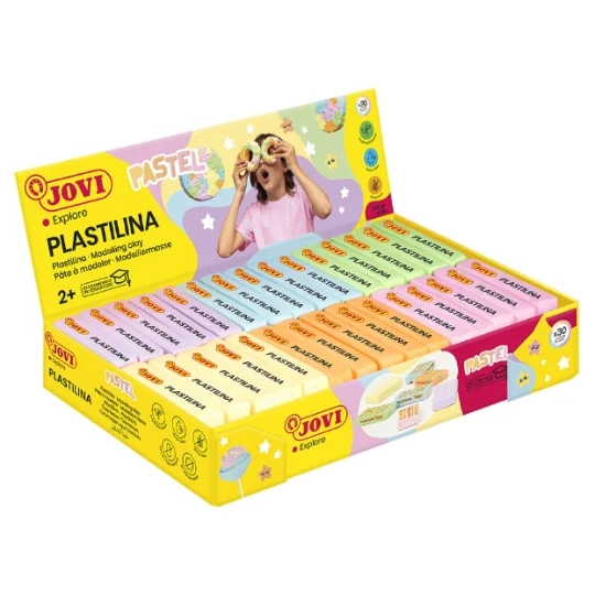 PLASTILINA Pastel Assorted JOVI 50GRS
