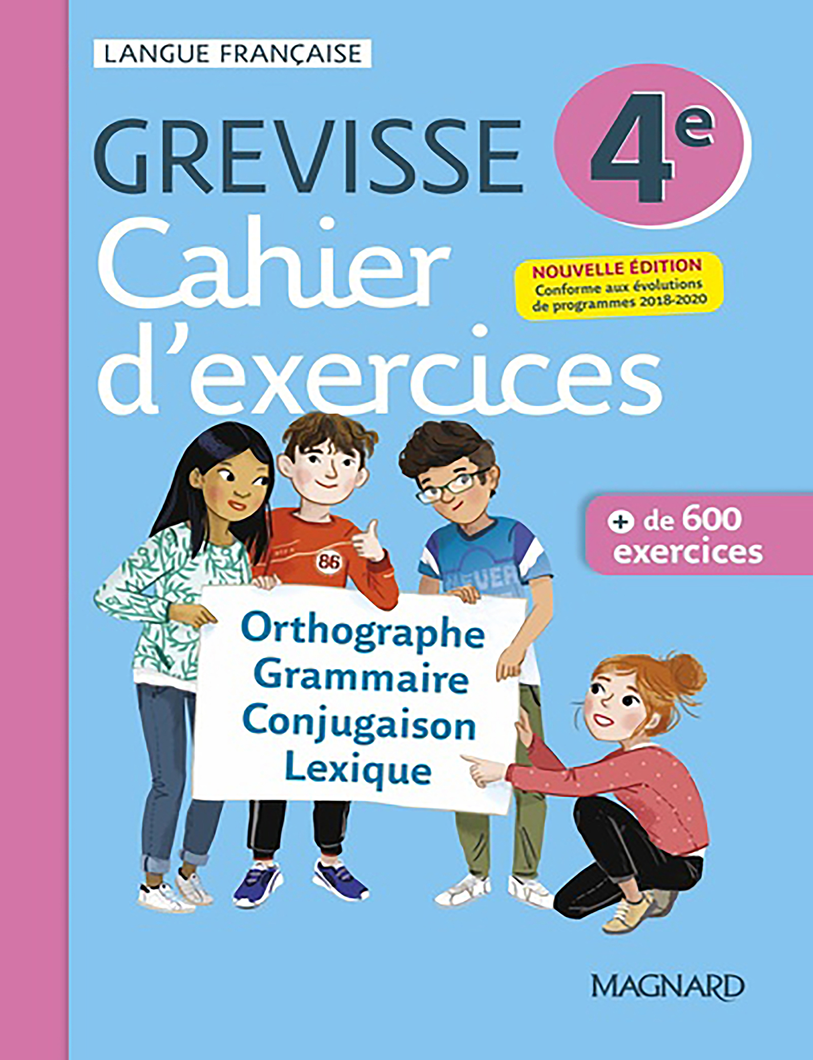 Cahier d'exercises - 4eme Grevisse