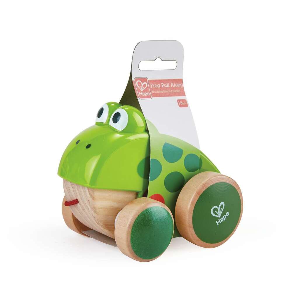 Pull along Frog HAPE 0361