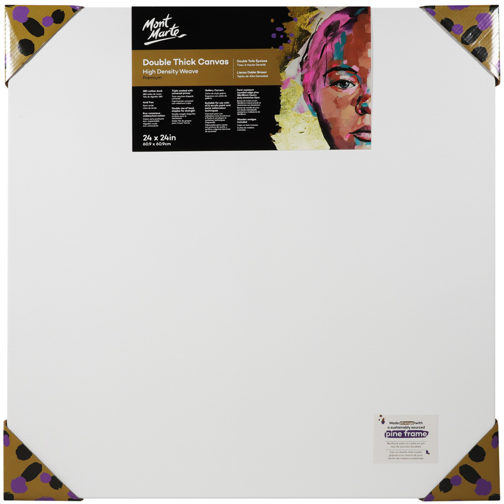 Canvas Deep Edge 60.9X60.9cm Mont Marte
