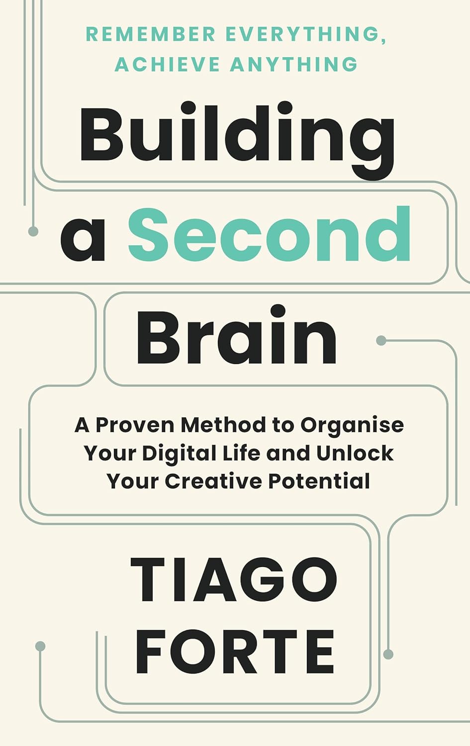 Building A Second Brain - Tiago Forte