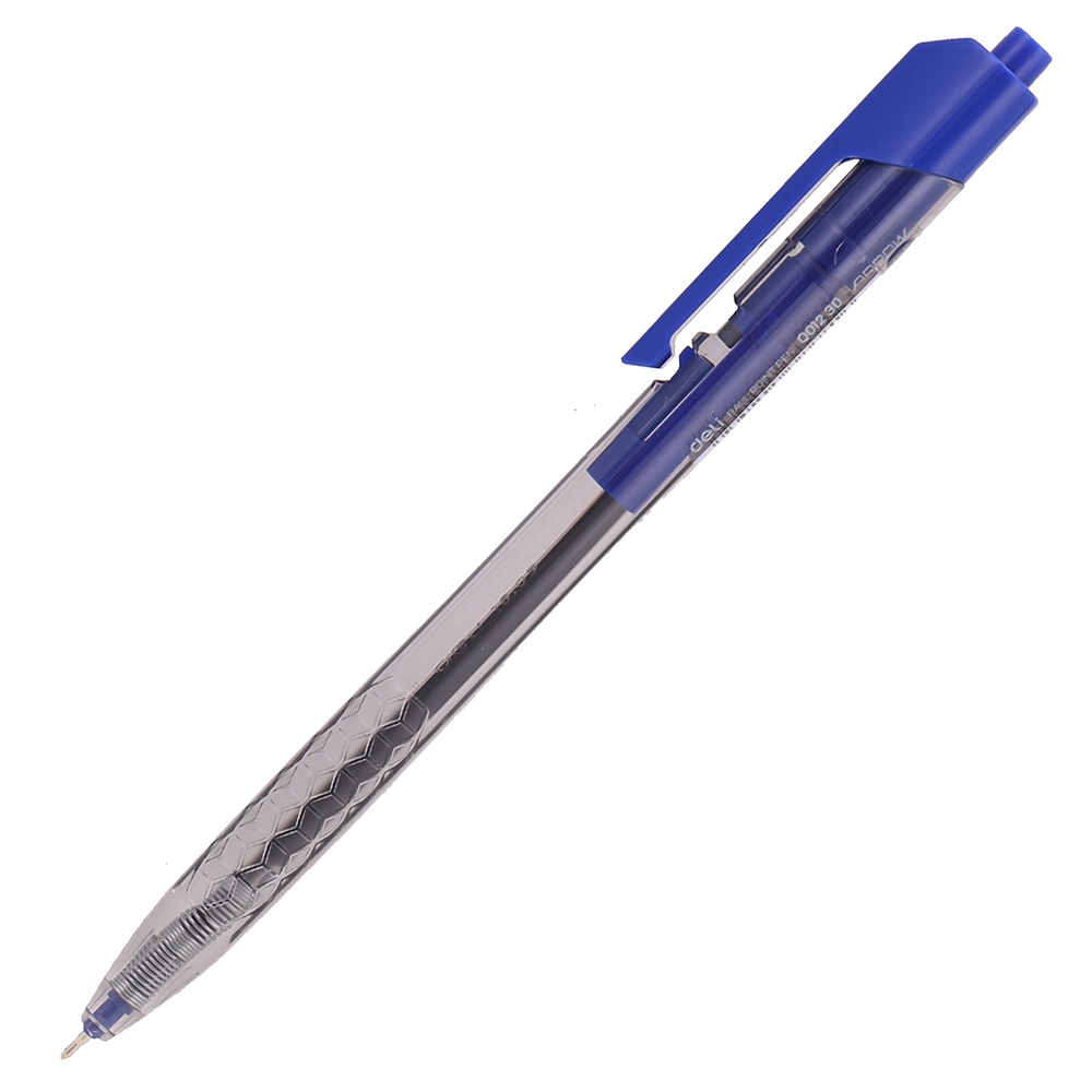 DELI BALL PEN 0.5MM BLUE 01230