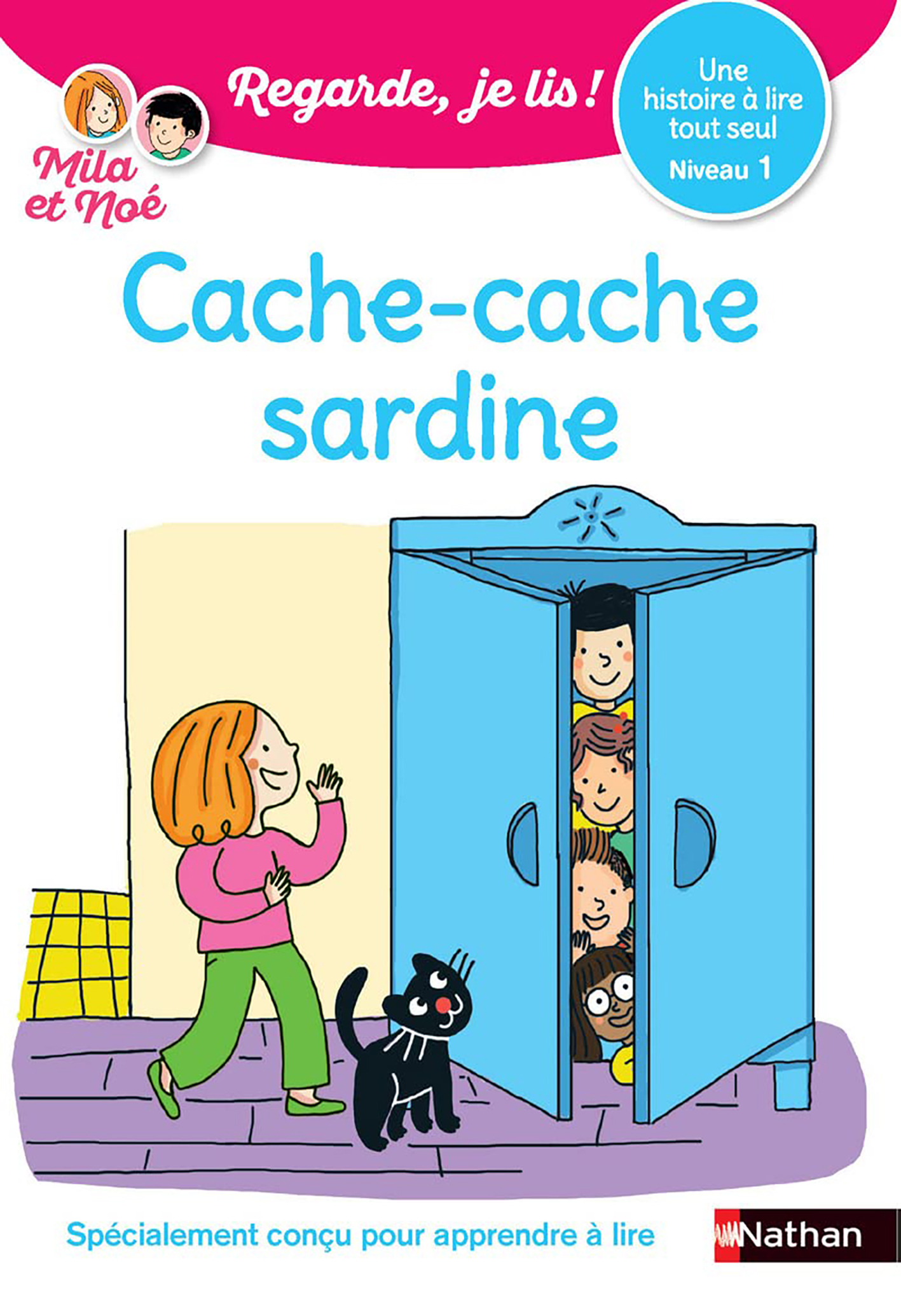 Cache - Cache Sardine - Niv 1 -  Regarde Je Lis!