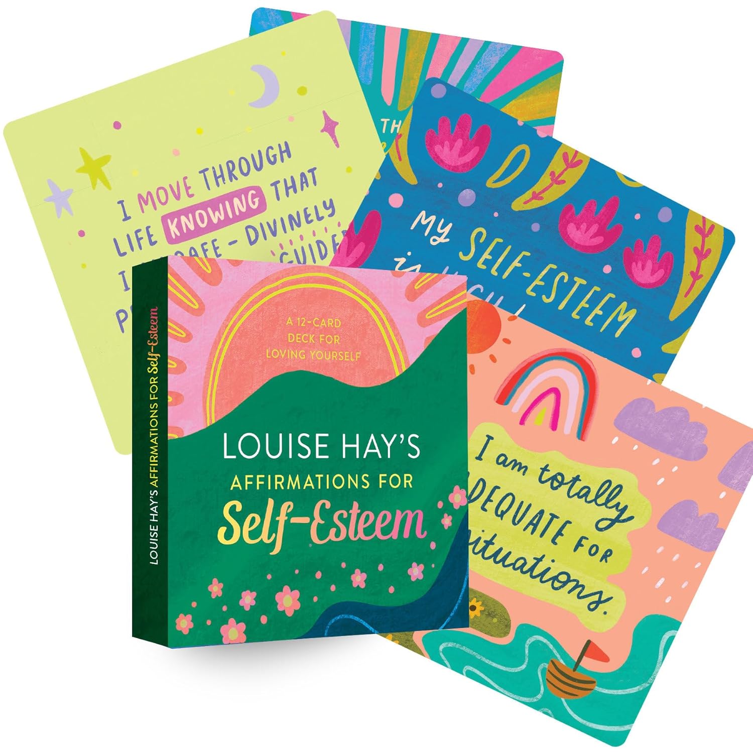 Louise Hay's Affirmations For Self-Esteem - Cards