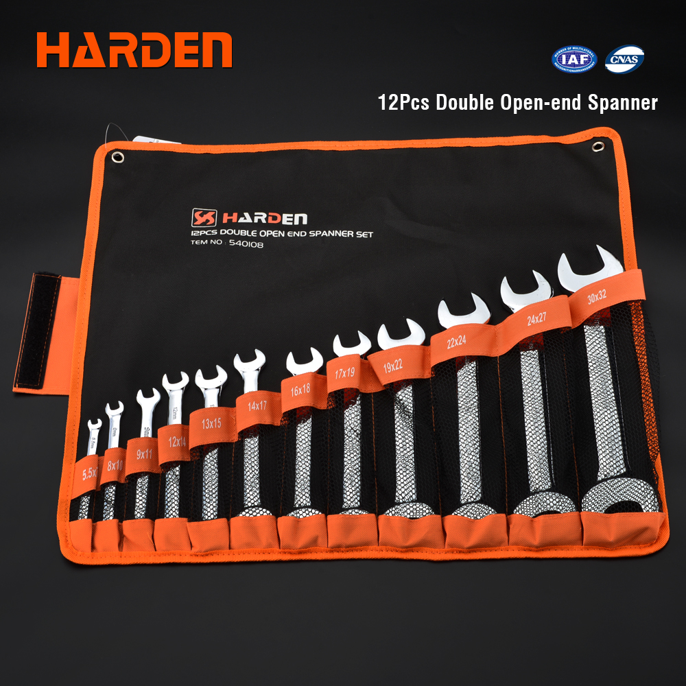12PCS Double Ring Spanner Set