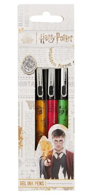 Gel Ink Pens Set Of 4 Harry Potter Helix 226805