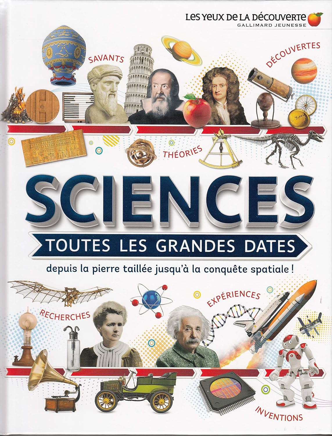 Sciences - Toutes Les Grandes Dates Depuis La Pierre Taillée Jusqu'à La Conquête Spatiale!