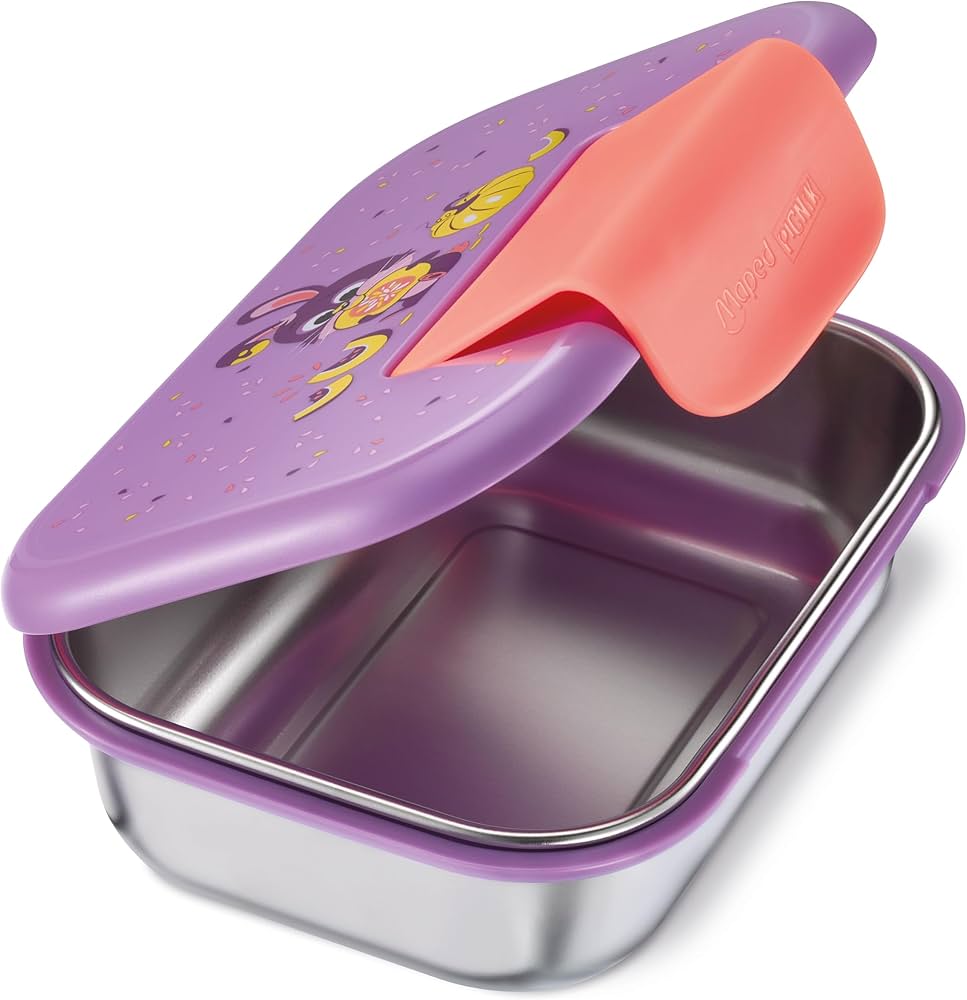 Maped Miniz Boite Repas Acier Inoxydable 900ml Lapin 874002