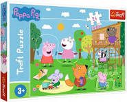 Puzzle 24 Maxi Fun in the grass Peppa Pig Trefl 14342