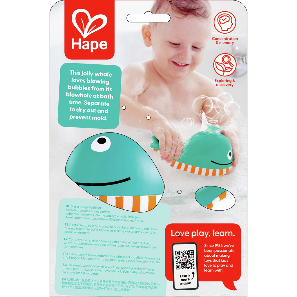 Bubbling the whale HAPE 0216