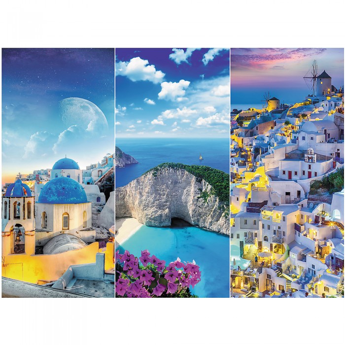 Puzzles -  3000  - Greek holidays