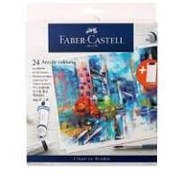 Acrylic Colour Faber Castel 9 Ml Tube Set of 24  379024