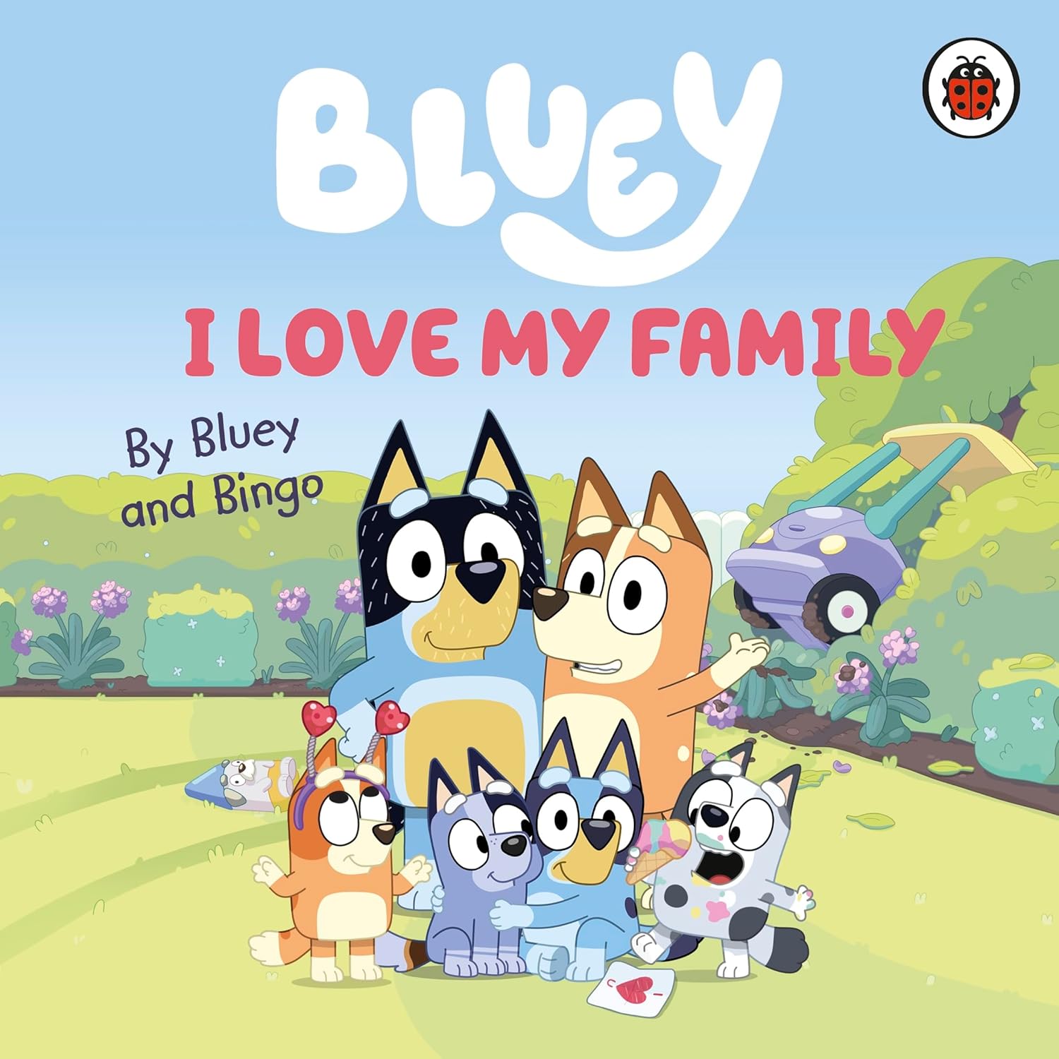 I Love My Family - Board Book - Bluey