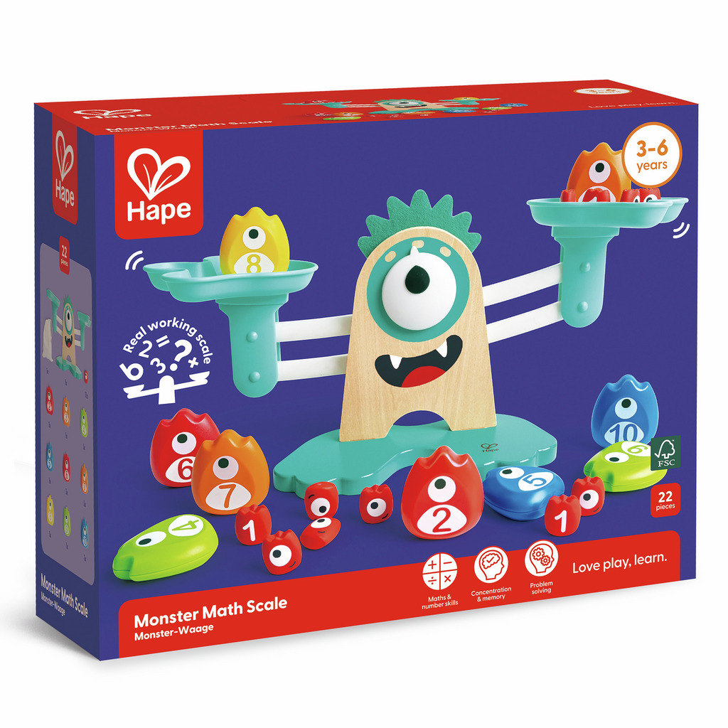 Monster Math Scale HAPE 0511