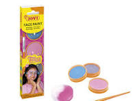 Face Paint Set Of 3 Assorted Colors 8ml + Accessories Fantasy Ref 174FA