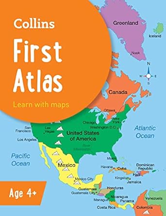 Collins First Atlas: Ideal for learning at school and at home
