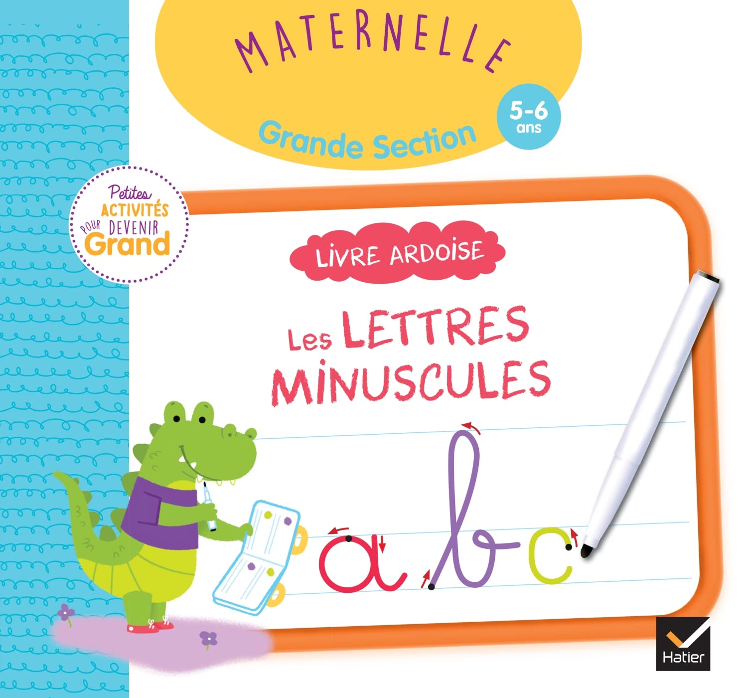 Les Lettres Minuscules - Livre Ardoise