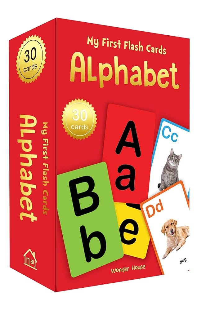 My First Flash Cards Alphabet:30 Early Learning Flash Cards