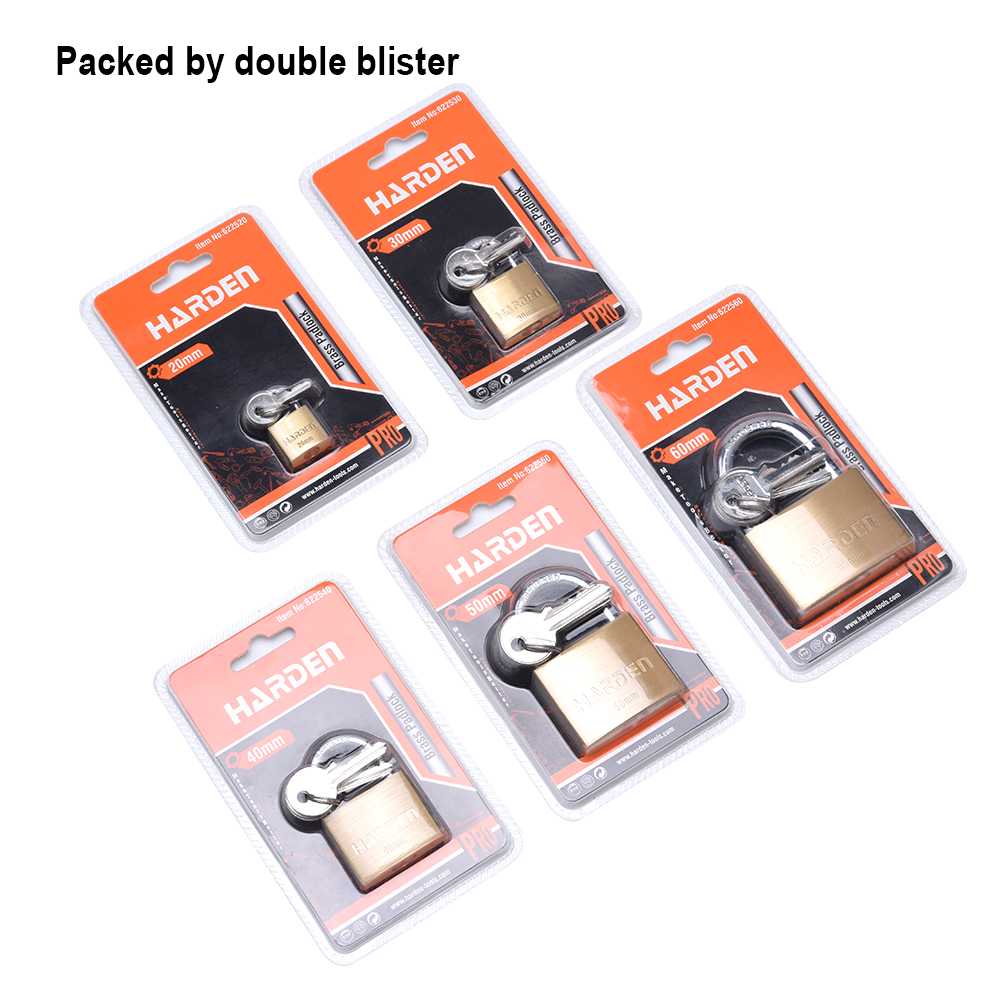 Brass Padlock 20mm HARDEN 622520