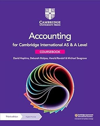 CUP - AS & A LEVEL ACCOUNTING 3RD ED - HOPSKIN  MALPAS & RANDALL