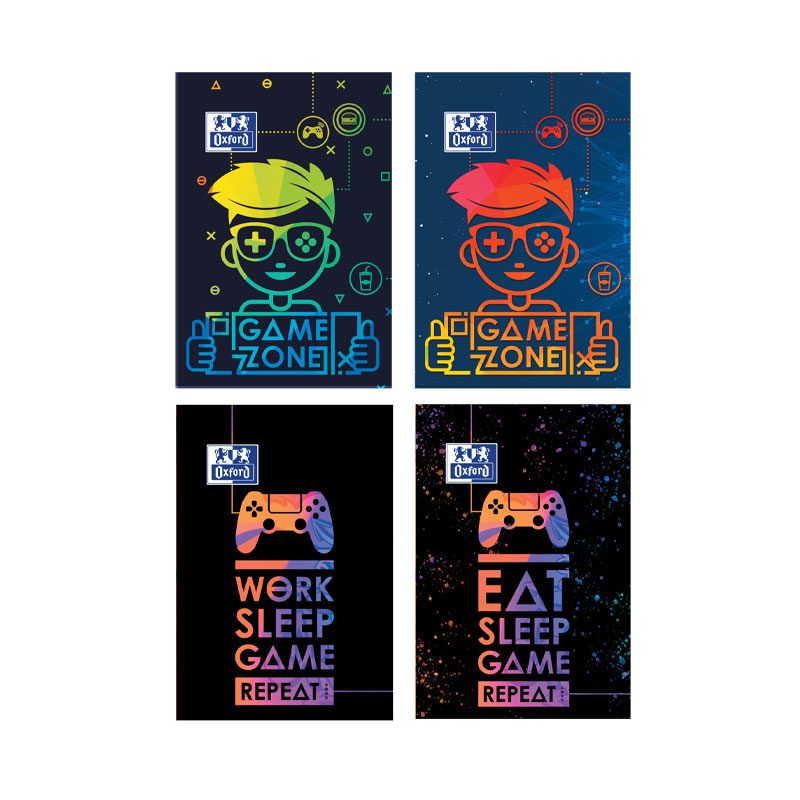 Agenda Gamer 12x18 1JP 26-27 Oxford Ref 251382