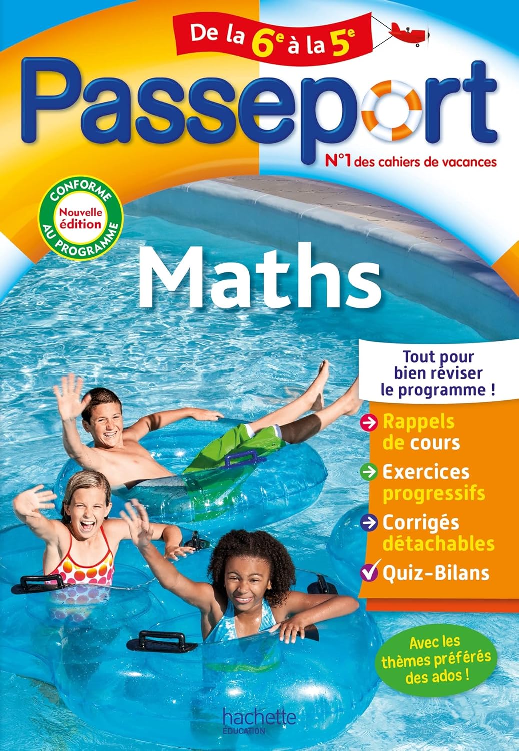 Maths - Cahier De Vacances Passeport 2025 - 6e-5e