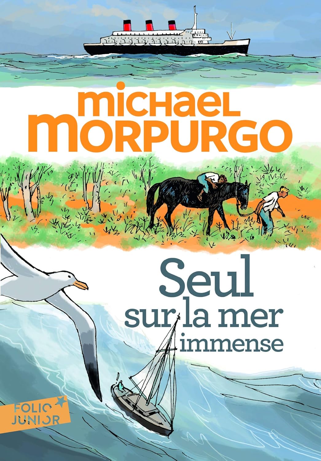 Seul Sur La Mer Immense - Michael Morpurgo