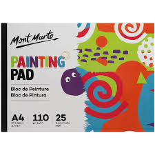 Painting Pad A4 25 Sheets Mont Marte