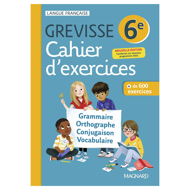 Cahier Grevisse 6e 2025