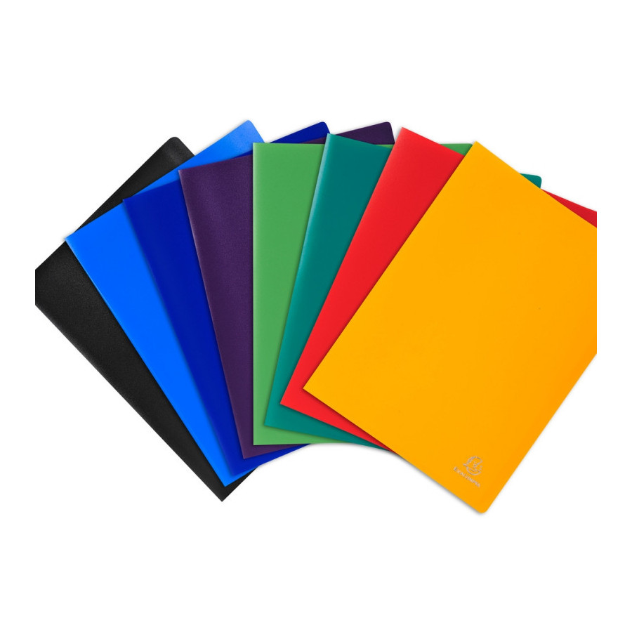Exacompta PORTE-VUES PP A4 80 VUES ASS. 8540E