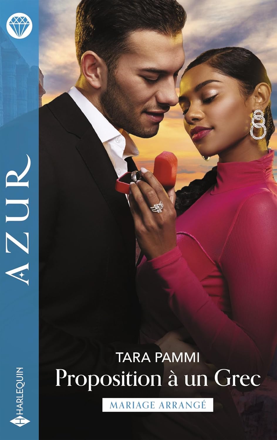 Proposition à un Grec Harlequin Azur