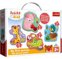 Puzzle Baby Classic Babies Animals KAZSTUDIO Trefl 36135