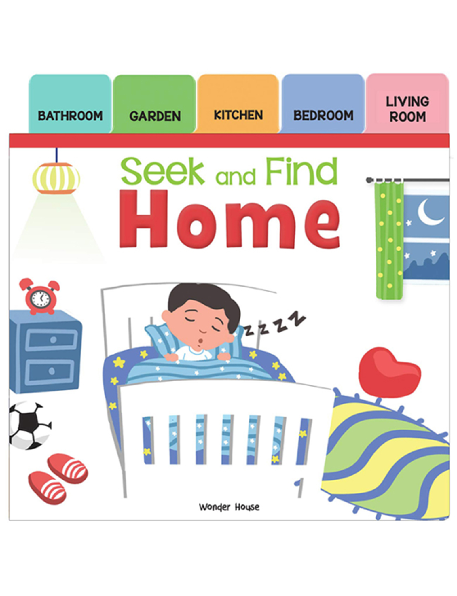 Seek And Find - Home : Early Learning Board Books With Tabs