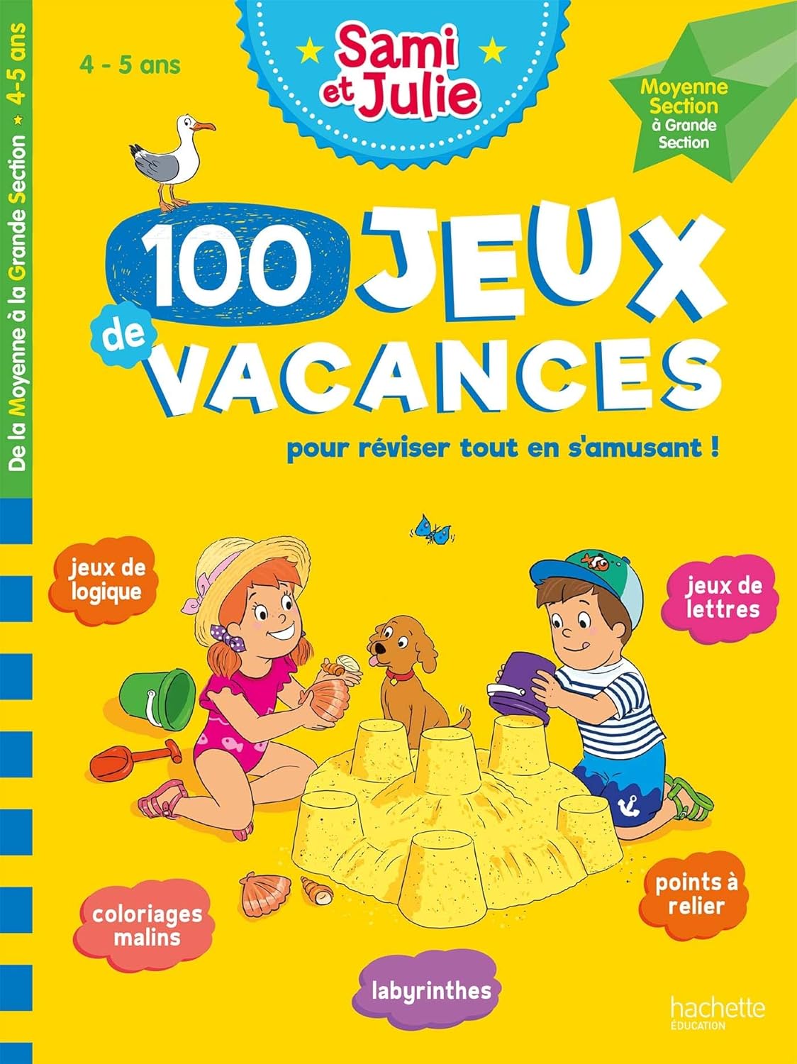 100 Jeux De Vacances - Sami Et Julie (Moyenne - Grande Section)