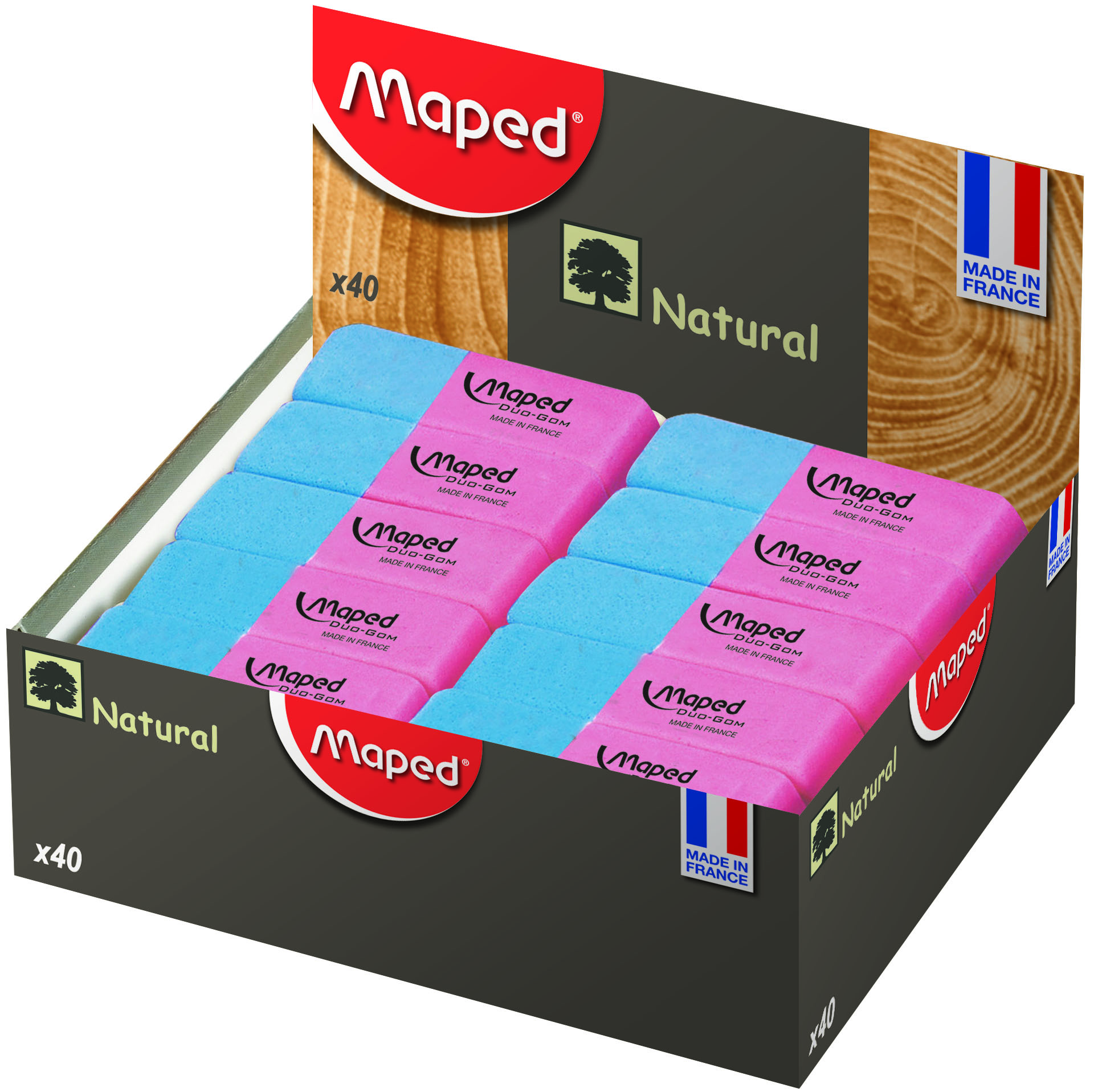 Eraser Duo Regular Display MAPED 010033