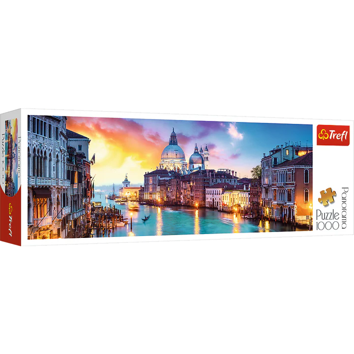 Puzzles -  1000 Panorama  - Canal Grande. Venice   Fotolia
