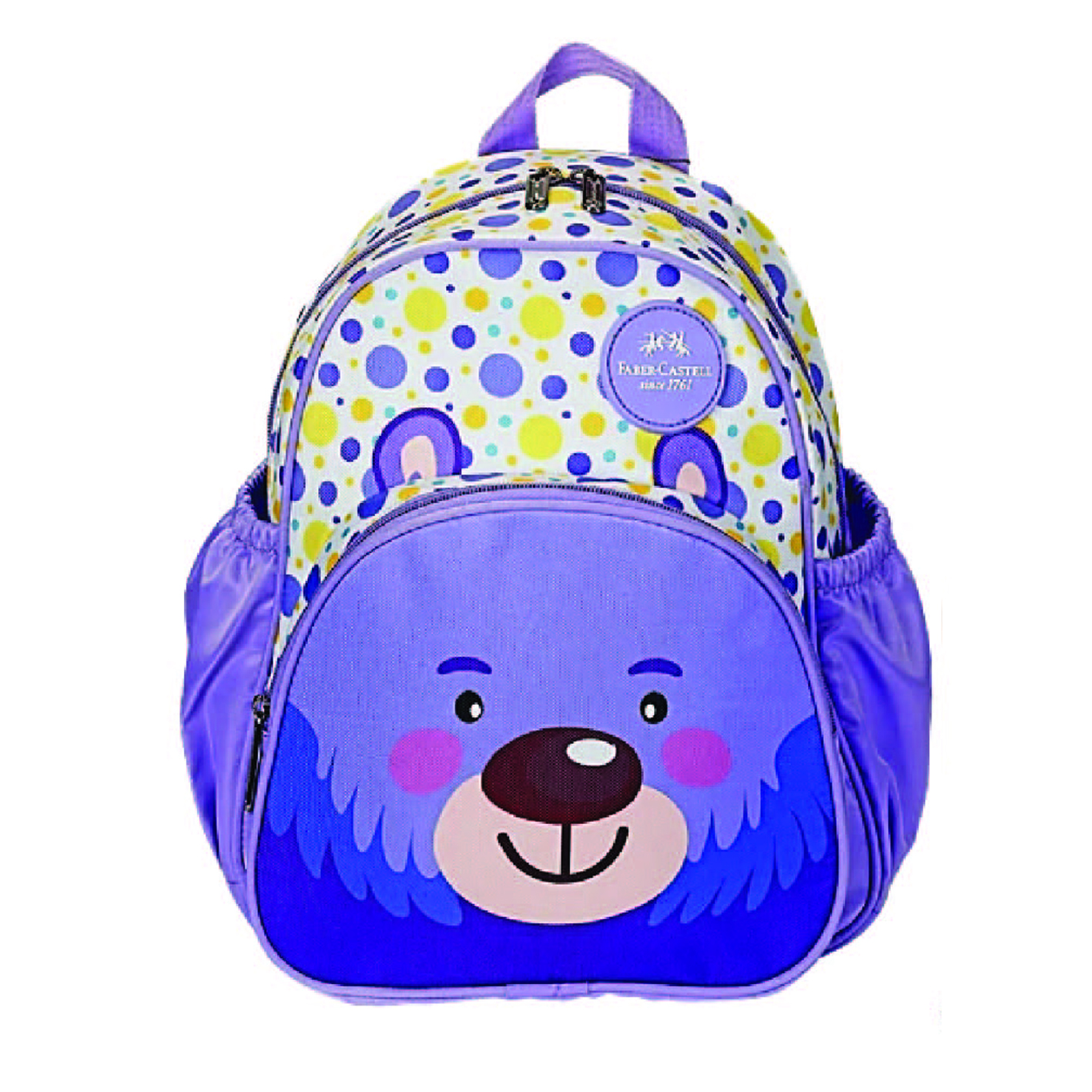 School Bag Purple Bear 3yrs Faber Castell 574620