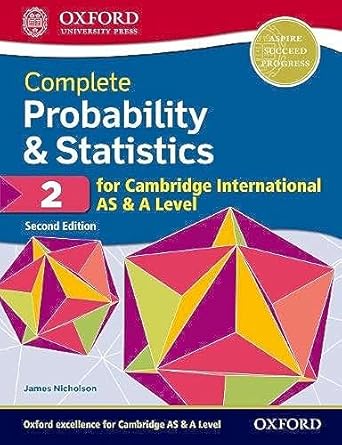 OUP - COMPLETE PROBABILITY & STATISTICS 2 - NICHOLSON